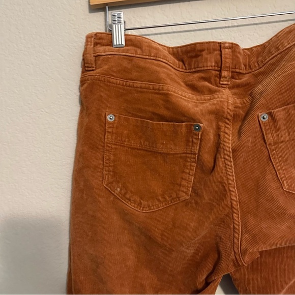 Patagonia Rust Orange Worn Wear Women's Fitted Corduroy Hiking Pants Size 30 - Picture 6 of 11